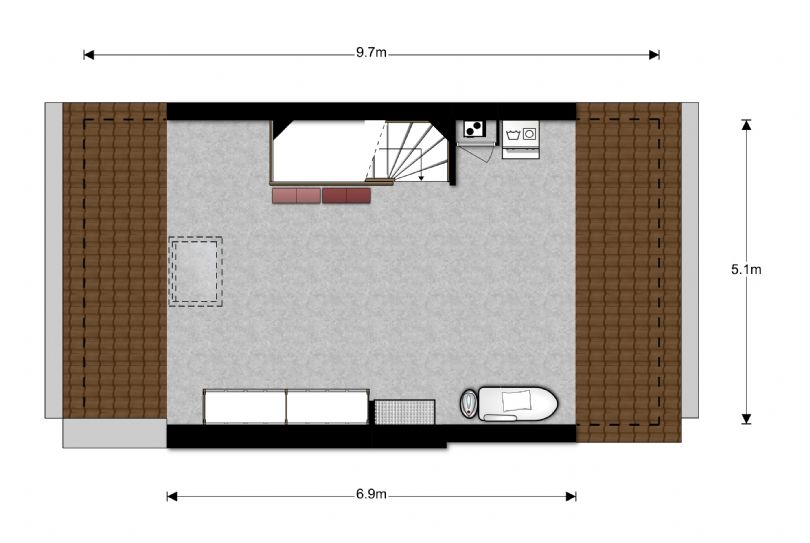 Afbeelding Achter de oude Kazerne 10, 6211 XE Maastricht : 6
